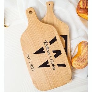 Personalized Cutting Board, Wedding & Anniversary Gift for Couples-Housewarming - Bild 1 von 14