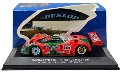 IXO LM1991 Mazda 787B Le Mans Winner 1991 - Weidler/Herbert/Gachot 1/43 Scale - Image 1 of 2