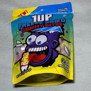 1UP Freeze Dried Gummy Bear Bites Candy 2oz Bag Sealed IN HAND FaZe Rug Sweet - Picture 1 of 2