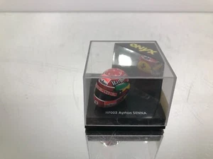ONYX HF002 SENNA & SCHUMACHER TRIBUTE HELMET F1 2017 -1:12- GOOD IN SC - 357 - Imagen 1 de 5