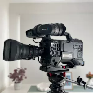 Panasonic AG-HPX300 Camcorder + Fujinon XT17 Lens & Complete P2 Storage Bundle - Picture 1 of 11