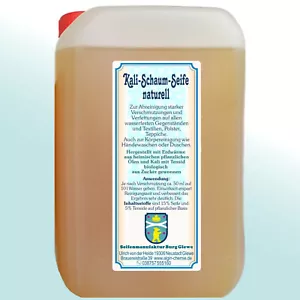 SchaumSeife 4 Liter Kaliseite traditionell +Zuckertensid naturell mild & kräftig - Bild 1 von 12
