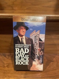 Bad Day At Black Rock VHS Spencer Tracy, Robert Ryan, Anne Francis 1954 Sealed - Picture 1 of 4