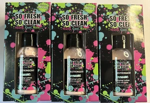 (3) So Fresh So Clean Astringent Blemish Acne Drying Lotion Calamine 1 oz - Picture 1 of 4