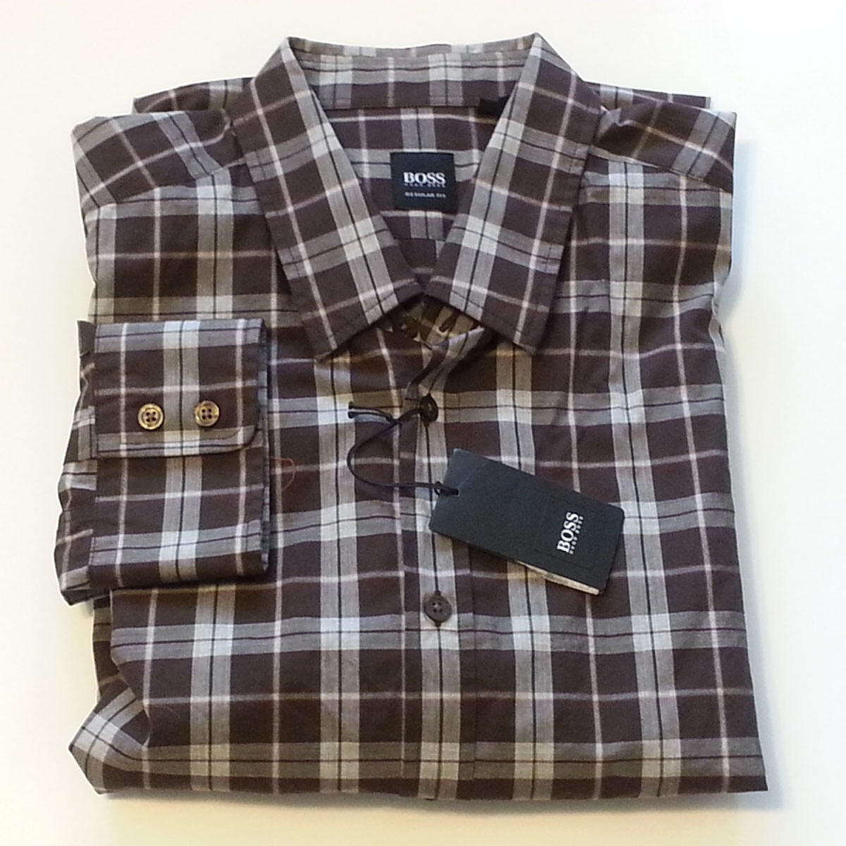 Hugo Boss Men Shirt Lucas Size XL (18 