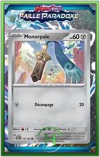 Monorpale - EV4:Faille Paradoxe - 130/182 - Carte Pokémon Française Neuve