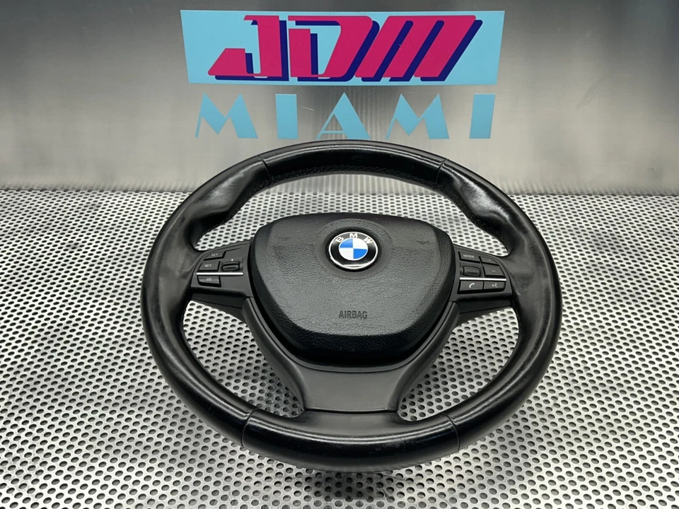 2009-2016 BMW 740i 740Li 750i 750Li F02 Steering Wheel Leather - Image 1 of 4