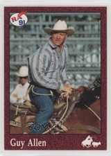 1991 Rodeo America Pro Rodeo Cards Set B Guy Allen #66