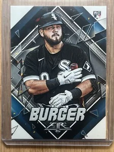 2022 Topps Fire Jake Burger #23 RC Chicago White Sox - Picture 1 of 2
