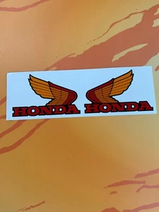 1983 1984 Honda ATC200X Tank Wings Reproduction Sticker 83 84 ATC 200X H212 - Picture 1 of 2