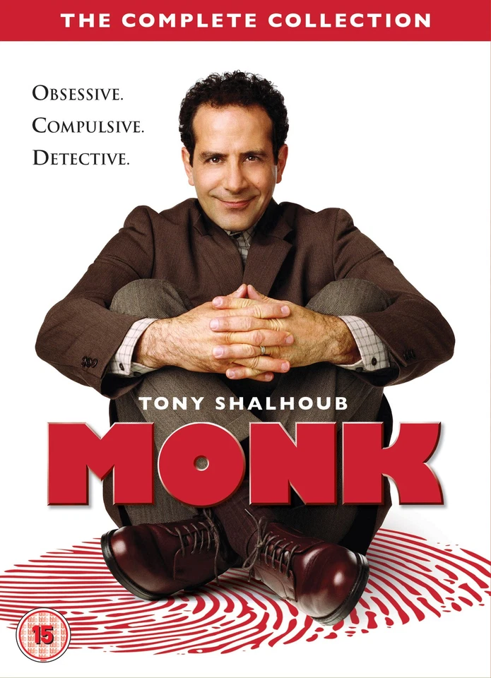Monk - The Complete Series Region 2 DVD