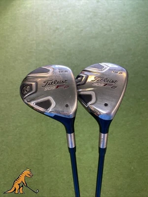 Juego de madera Titleist 909F2 usado 15,5*, 18,5* Aldila vudú rígido flexible grafito Foto 1 de 4