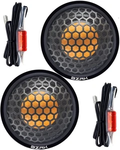 RS-T150 1 Inch Dome Tweeters for Car -150 watts Each- Aluminum/Neodymium - Fl... - Picture 1 of 6