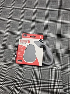 Kong Trail Retractable Leash Size Large BNWT Grey - Image 1 of 3
