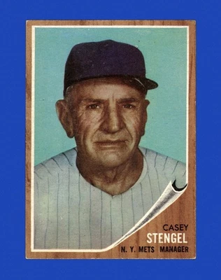 1962 Topps Set-Break # 29 Casey Stengel Mgr VG-VGEX *GMCARDS* - Imagem 1 de 2