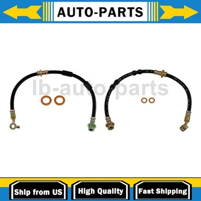 Manguera de freno delantera 2x para Nissan Máxima 3,5 L 2002-2008 Foto 1 de 4