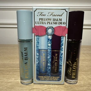 Too Faced Pillow Balm Ultra Plush Duo Limited Edition Ice Midnight Crystal Neu in OVP - Bild 1 von 2