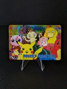 Tarjeta de lámina de colección de anime Pokémon Pikachu/Clefairy/Jigglypuff/Más - Imagen 1 de 4