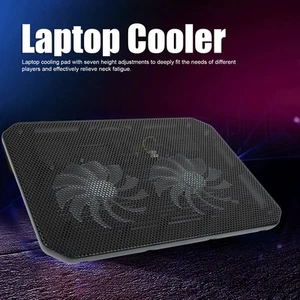 M10B Laptop Cooler 7 Height Adjustments High Speed Cooling Low Noise Laptop C CB - Afbeelding 1 van 23