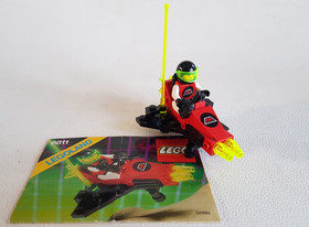 LEGO 6811 Pulsar Charger Space M:Tron 1990 100% complete incl instructions MTron