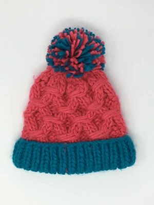 Marmot девочки один размер Harper зимняя шляпа - диско розовый синий плитки - Изображение 1 из 3