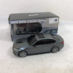 BMW 5 Series Sedan Gray Wireless Computer Mouse Rare Dealer Promo - Picture 1 of 7