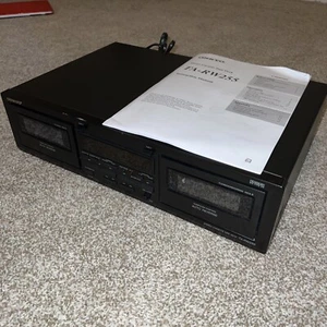 Onkyo TA-RW255 Auto Reverse Dolby BC Stereo Kassette Banddeck manuell getestet - Bild 1 von 10