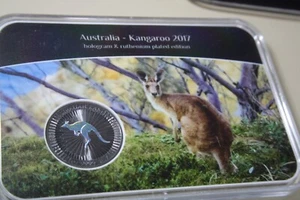Australien 1 Dollar 2017 Silber 1 oz #F6936 "Hologram & Ruthenium 500 ST - Bild 1 von 10