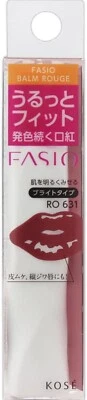 KOSE FASIO Balm Rouge RO631 Red Rose 2.3g - Image 1 of 4