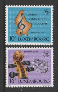 LUXEMBBURGO - 1985 EUROPA juego completo de 2 montadas sin montar o nunca montadas - música - Imagen 1 de 1