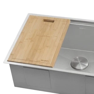 Ruvati RVA1217BAM 17 x 11 inch Bamboo Cutting Board for Ruvati Workstation Sinks - Picture 1 of 4