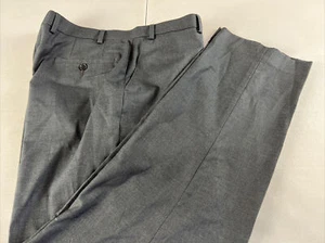 Michael Kors Men's Grey Solid Dress Pants 36X32 $98 - Picture 1 of 7