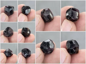 Lote de muestras de cristales de granate rojo brillante natural cuarzo 604 g - Imagen 1 de 16