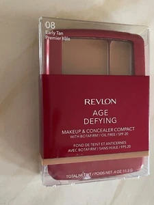 Revlon Age Defying Makeup & Concealer Compact 08 Early Tan Sealed - Picture 1 of 1