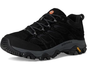 Merrell Men's SIZE 10 M Moab 3 Hiking Boots w/ Vibram TC5+ in Black Night - Picture 1 of 7