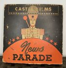 Castle Films News Parade 16mm Film Reel 1945 US Bombs Japan News Reel WWII Vtg