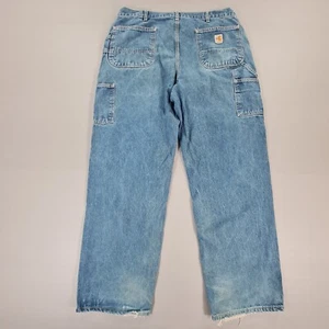 Carhartt Herren Jeans Blau W38 L34 Flame Resistant Original Fit Carpenter FRB13 - Bild 1 von 13