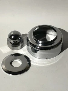 Kit de tuerca, arandela y cubierta cromada para volante Ferguson TED, TEA TEF - Imagen 1 de 1