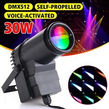U`King 30W LED Pinspot RGBW DMX Lichteffekte Show Bühnenlicht Punktstrahler Club
