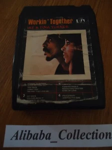 IKE & TINA TURNER WORKIN' TOGETHER CASSETTE RCA STEREO 8 - Picture 1 of 3