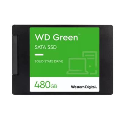 Western Digital Green 480GB SSD SATA 2.5" 7mm Solid State Drive - Image 1 of 4