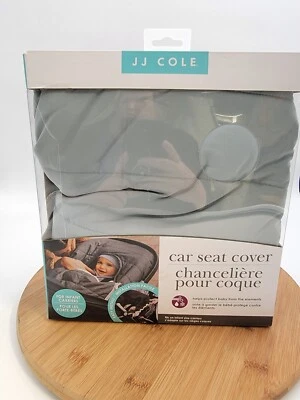 JJ Cole Car Seat Cover  For Infant Carriers  gray - Image 1 of 4