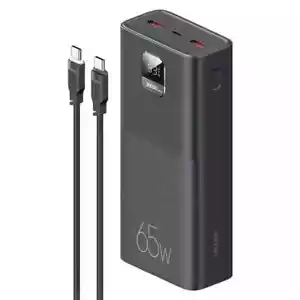 30000mAh 65W Fast Portable Power Bank Charger Battery For Macbook Phone Laptop - Picture 1 of 13