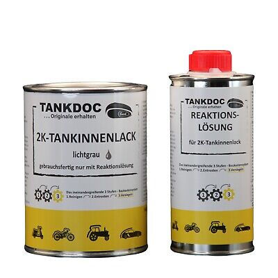 Tankdoc 2K-Tankversigelung -15 L. Lichtgrau Beschichtung,Sanierung,Epoxydharz • 35.50€