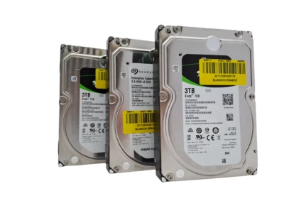 Job Lot 3x Seagate ST3000NM0035/ ST3000NM003A 3TB 12GB 7.2K SAS HDD Hard Drives - Image 1 of 3