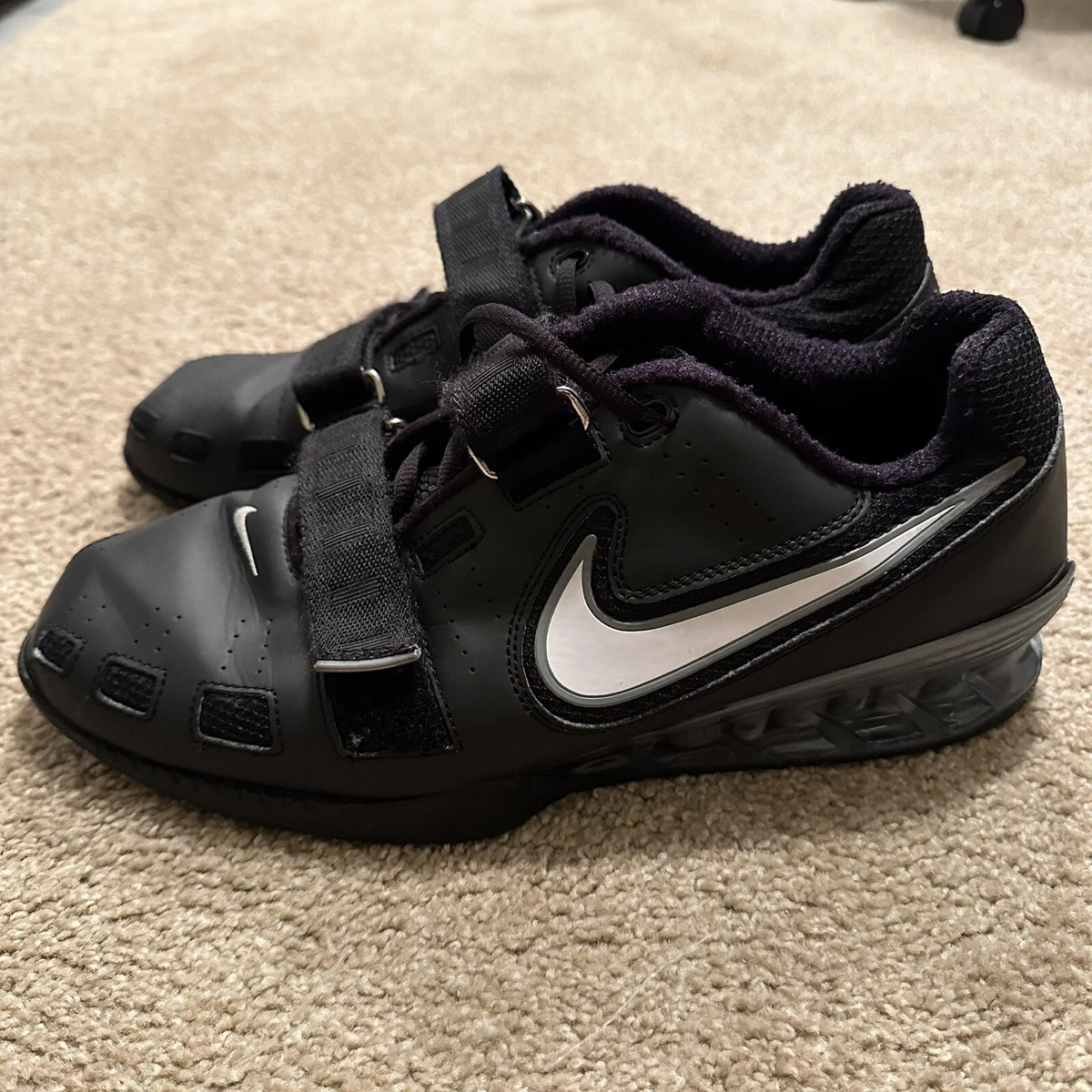 Nike Romaleos 2 Black for Sale | Authenticity Guaranteed | eBay