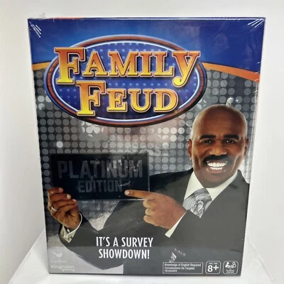 2019 Family Feud Platinum Edition Board Game - NEW/ SEALED - Image 1 of 3