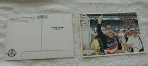 1996 VICTORY CIRCLE BRICKYARD 400--DALE JARRETT UNPOSTED POST CARD - Picture 1 of 5