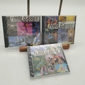 3x Factory Sealed CD Power Classics Classical Music for Your Active Lifestyle - Picture 1 of 7