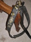 Victorian Military Ceremonial Horse Cavalry Brass Bosses Pair Harness Pad